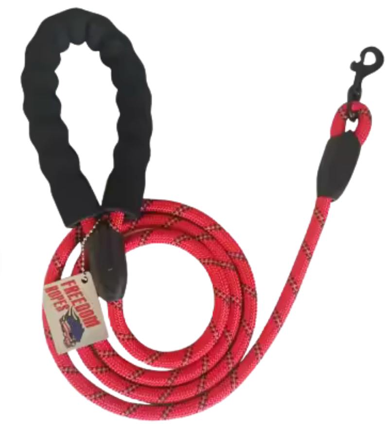 Kinetic Energy Reflective Dog Leash (includes leash, dog tag, bag holder and bags)