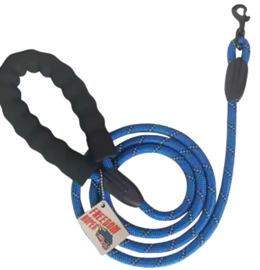 Kinetic Energy Reflective Dog Leash (includes leash, dog tag, bag holder and bags)