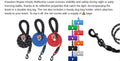 Kinetic Energy Reflective Dog Leash (includes leash, dog tag, bag holder and bags)
