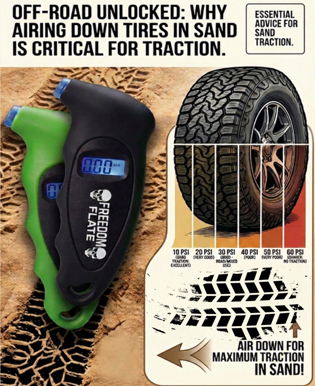 Digital Air Gauge (0-150 PSI)