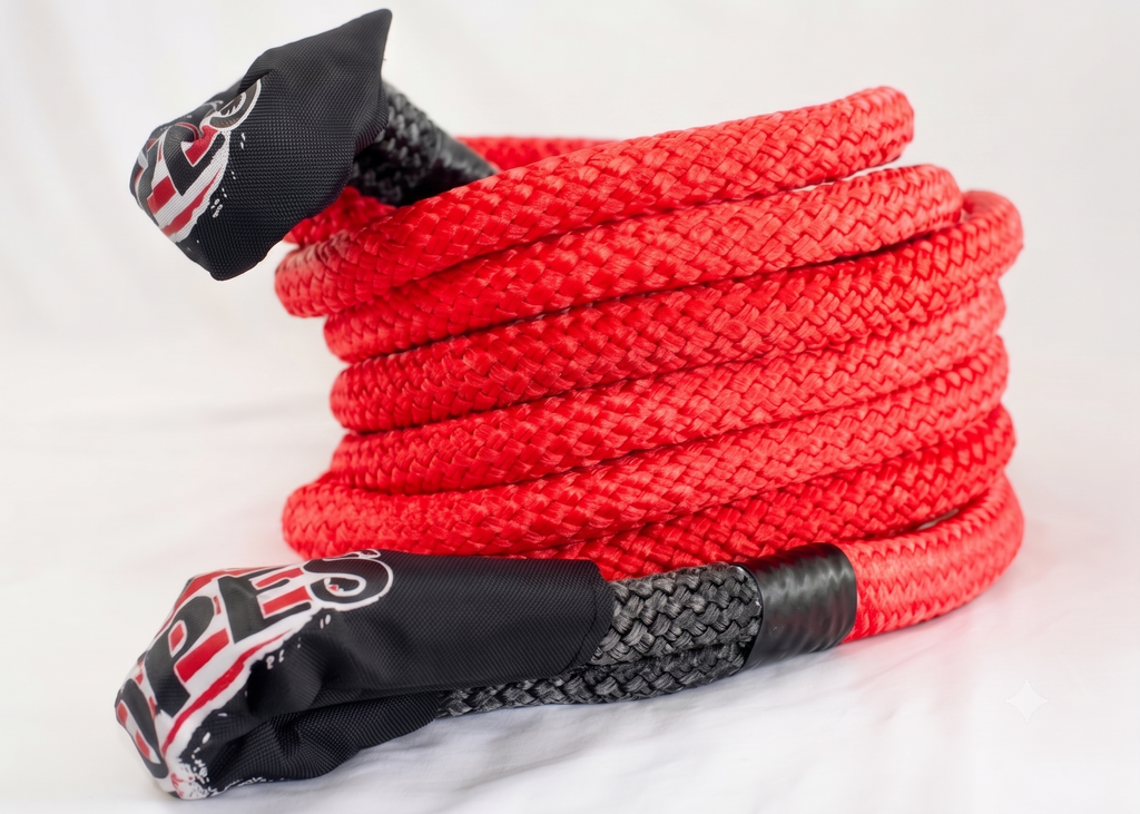 1"x30' Kinetic Energy Rope Kit with (2) 7/16" Soft Shackles (comes with the bag)