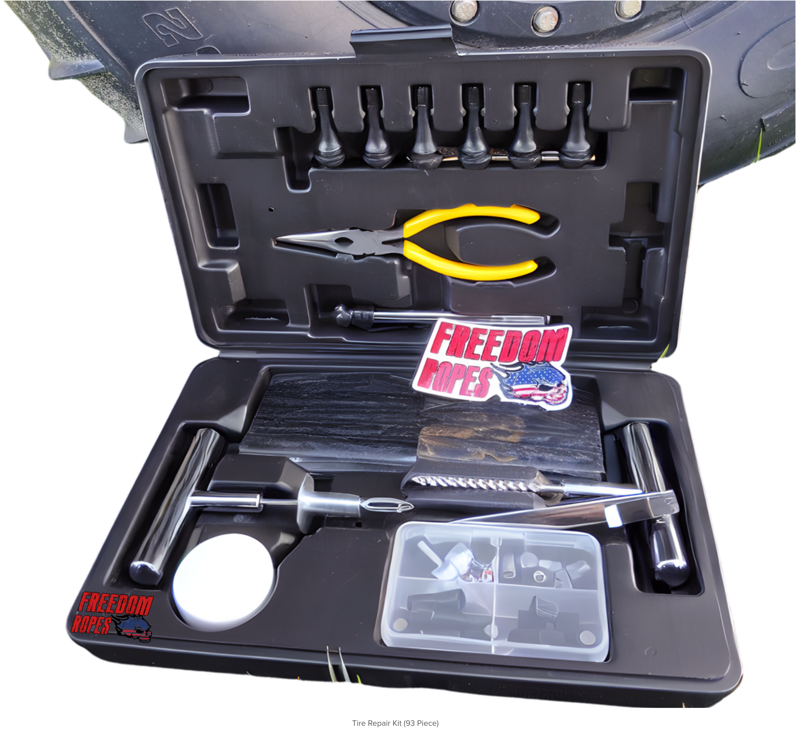 Tire Repair Kit with Digital Air Gauge