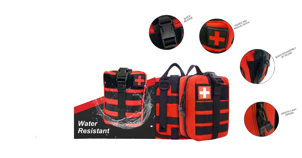 Stop the Bleed Trauma Kit (Hemostatic Gauze included)