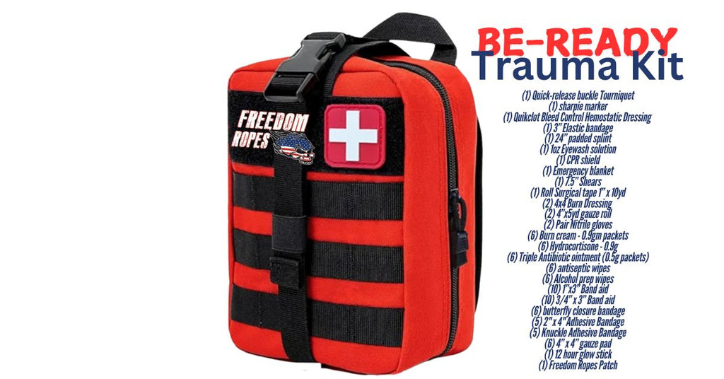 Stop the Bleed Trauma Kit (Hemostatic Gauze included)